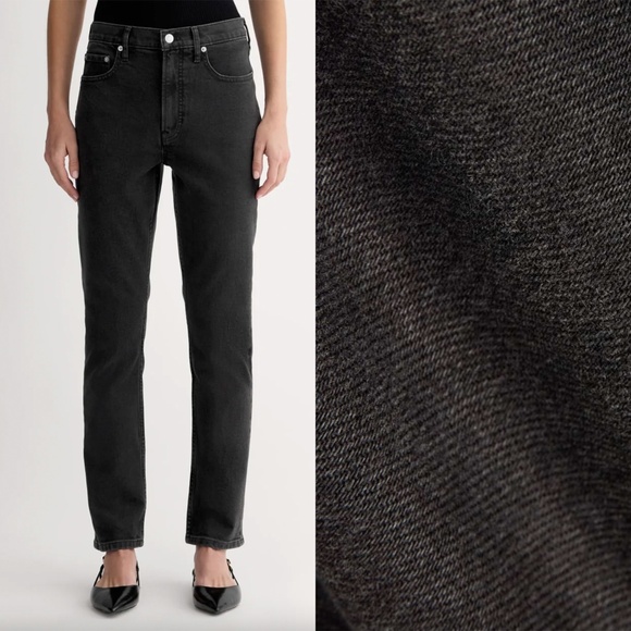 EVERLANE | Classic Closet Staple The Original Cheeky® Jean in Black | Size 27 - Picture 3 of 8